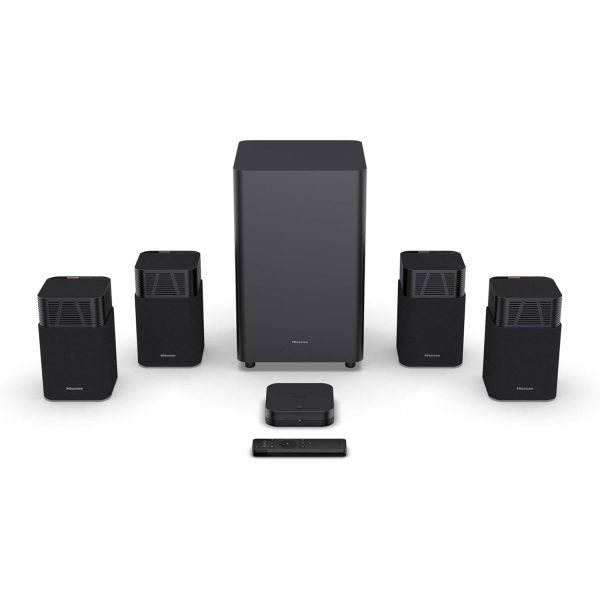 Hisense HT Saturn 4.1.2Ch Dolby ATMOS Soundbar with Wireless Subwoofer