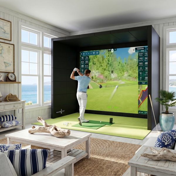 Luxe Vision In-Door Smart Golf Simulator Package Set
