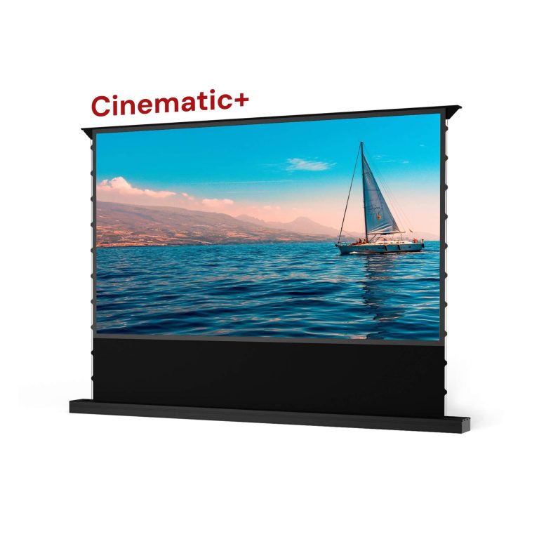 100''-130'' AWOL Vision Cinematic+ ALR Motorized Floor Rising Acoustic Screen