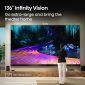Hisense 136MX 136 inch MicroLED Display - 136 inch Infinity Vision screen size